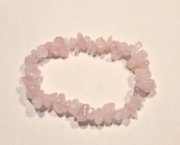Rosa stenarmband