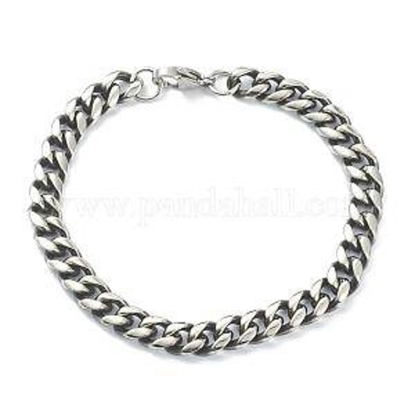 Länk armband 8mm