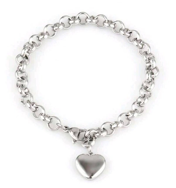 Armband med hjärta