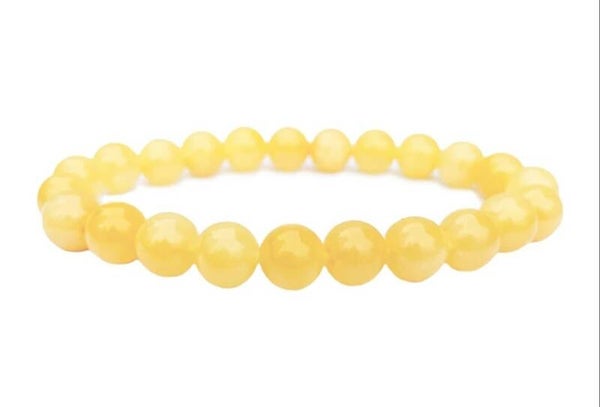 Gult sten armband