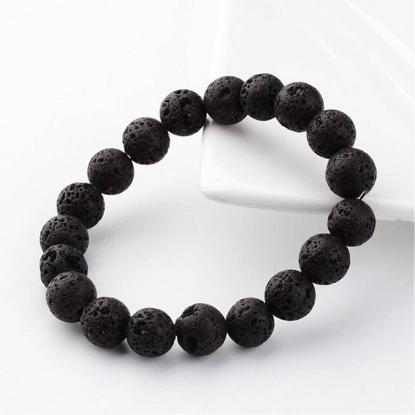 Stenarmband lavastenar