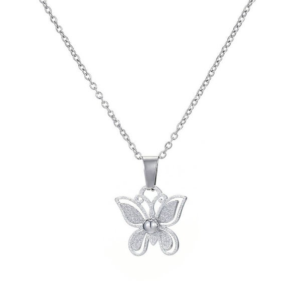 Halsband med fjäril