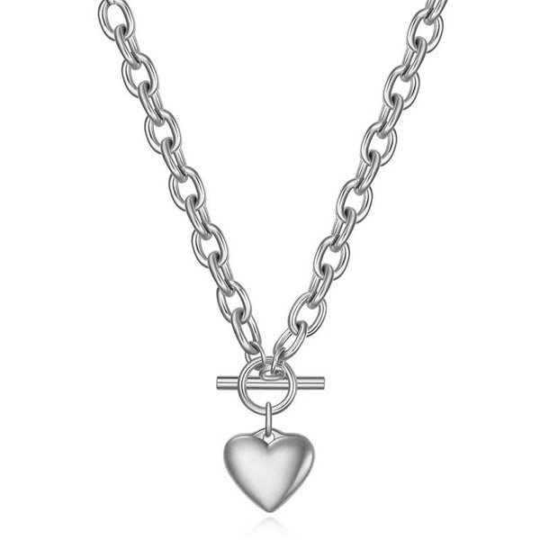 Halsband med hjärta