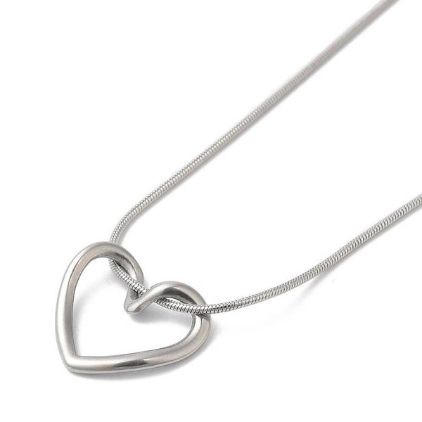 Halsband med hjärta