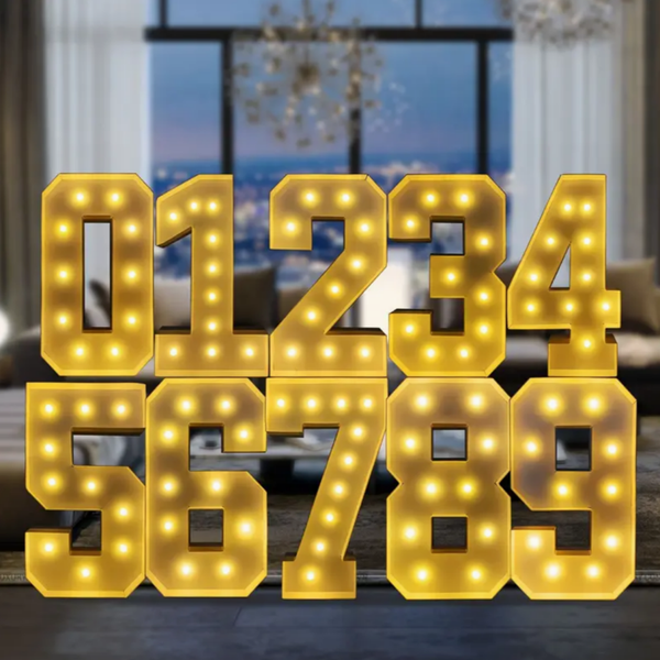 Premium LED Numbers and Letters