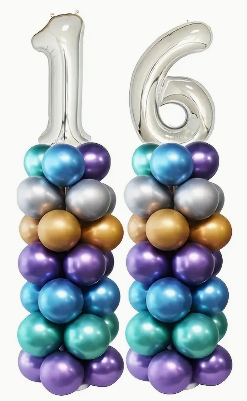 Balloon tower column foil balloons for birthdays anniversaries.png