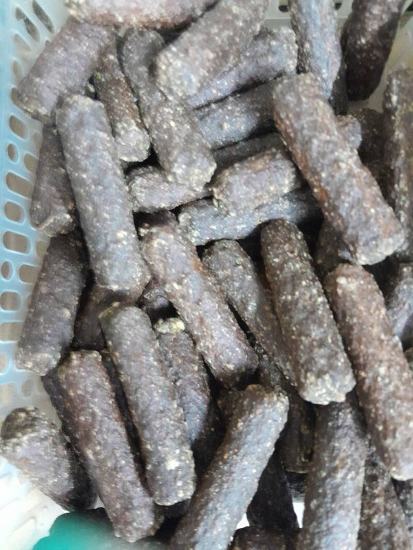 Natural treats - turmeric sausage