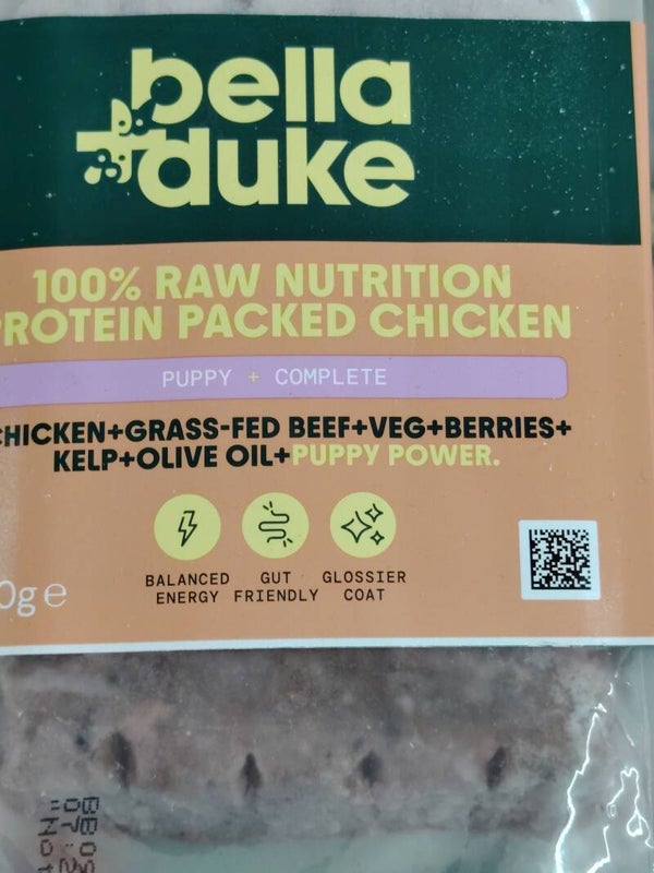 Bella + duke - protein packed chicken - puppy 500g