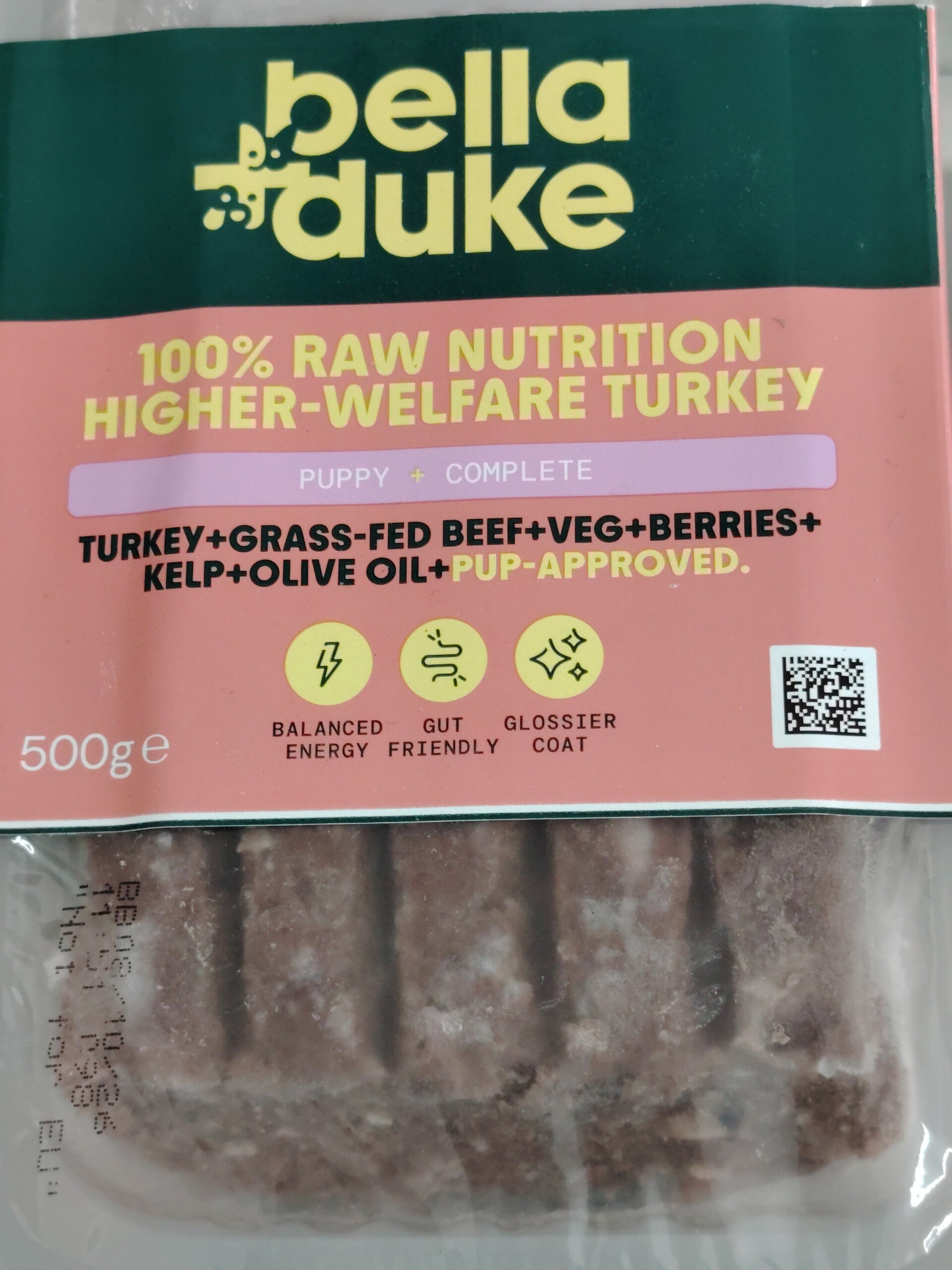 Bella + duke - higher-welfare turkey - puppy 500g