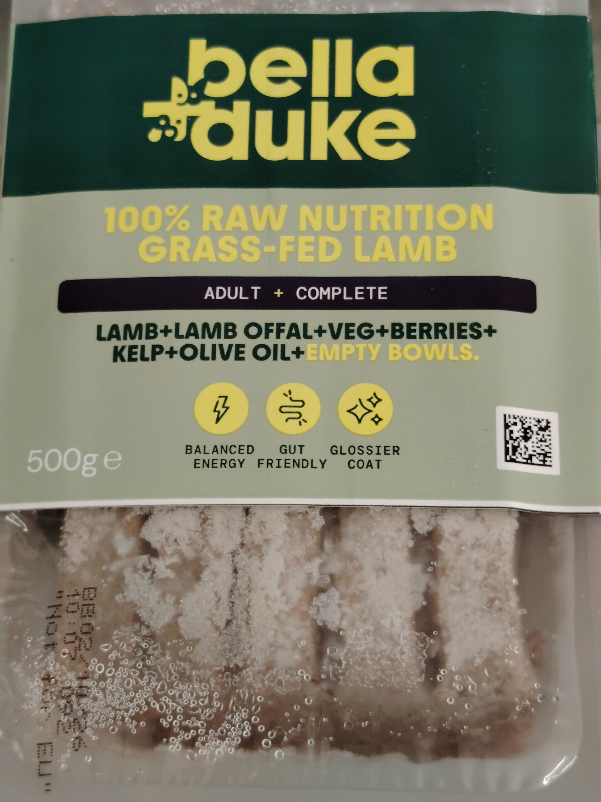 Bella + duke - grass-fed lamb - adult 500g