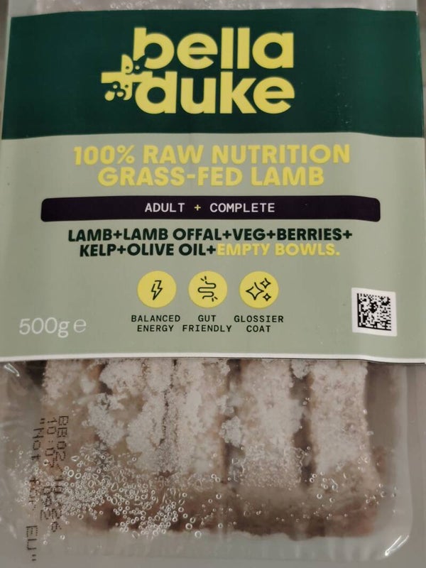Bella + duke - grass-fed lamb - adult 500g