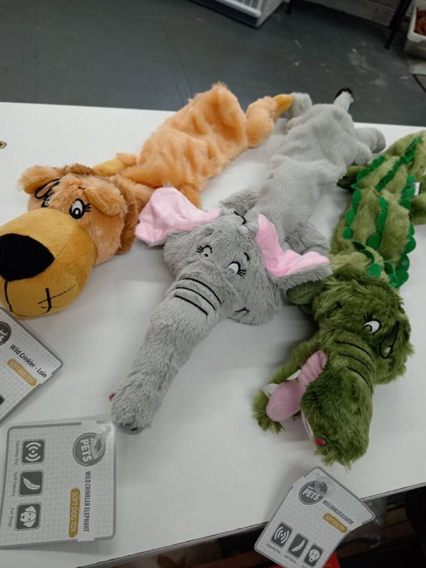 Wild crinkler alligator/elephant/lion