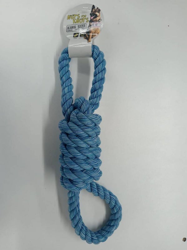 Nuts for knots - king-size rope toy