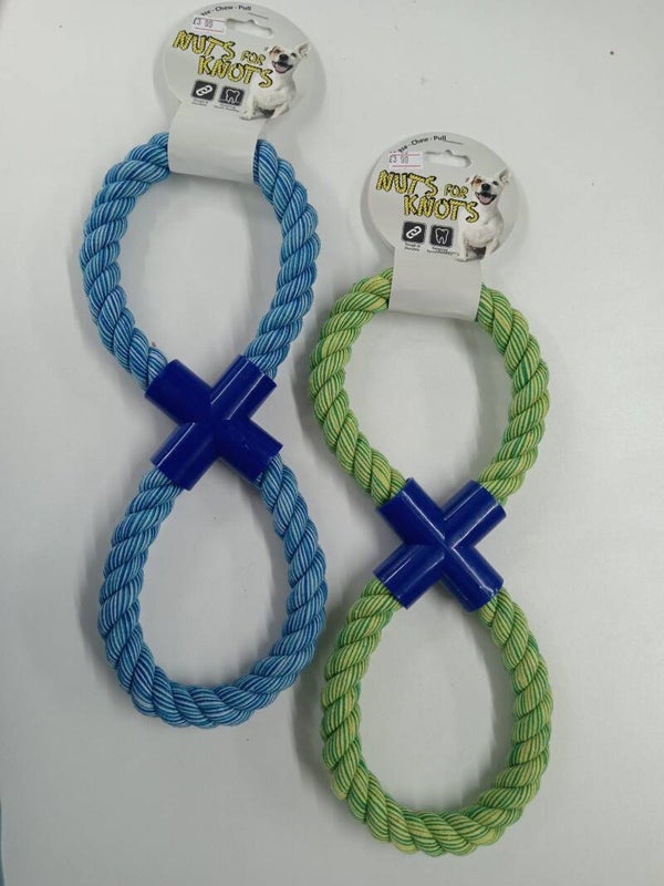 Nuts for knots - figure of 8 rope