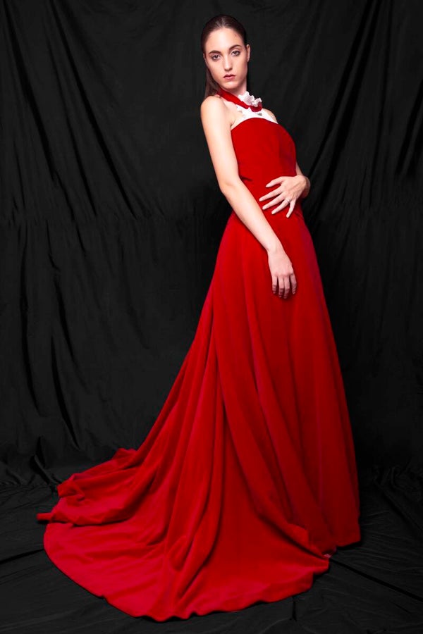 abito red velvet