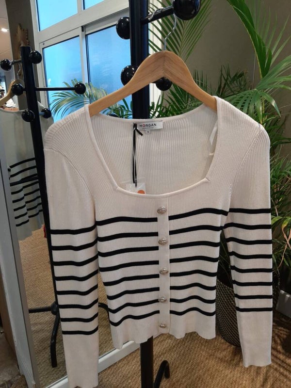 Pull marinière Morgan de toi