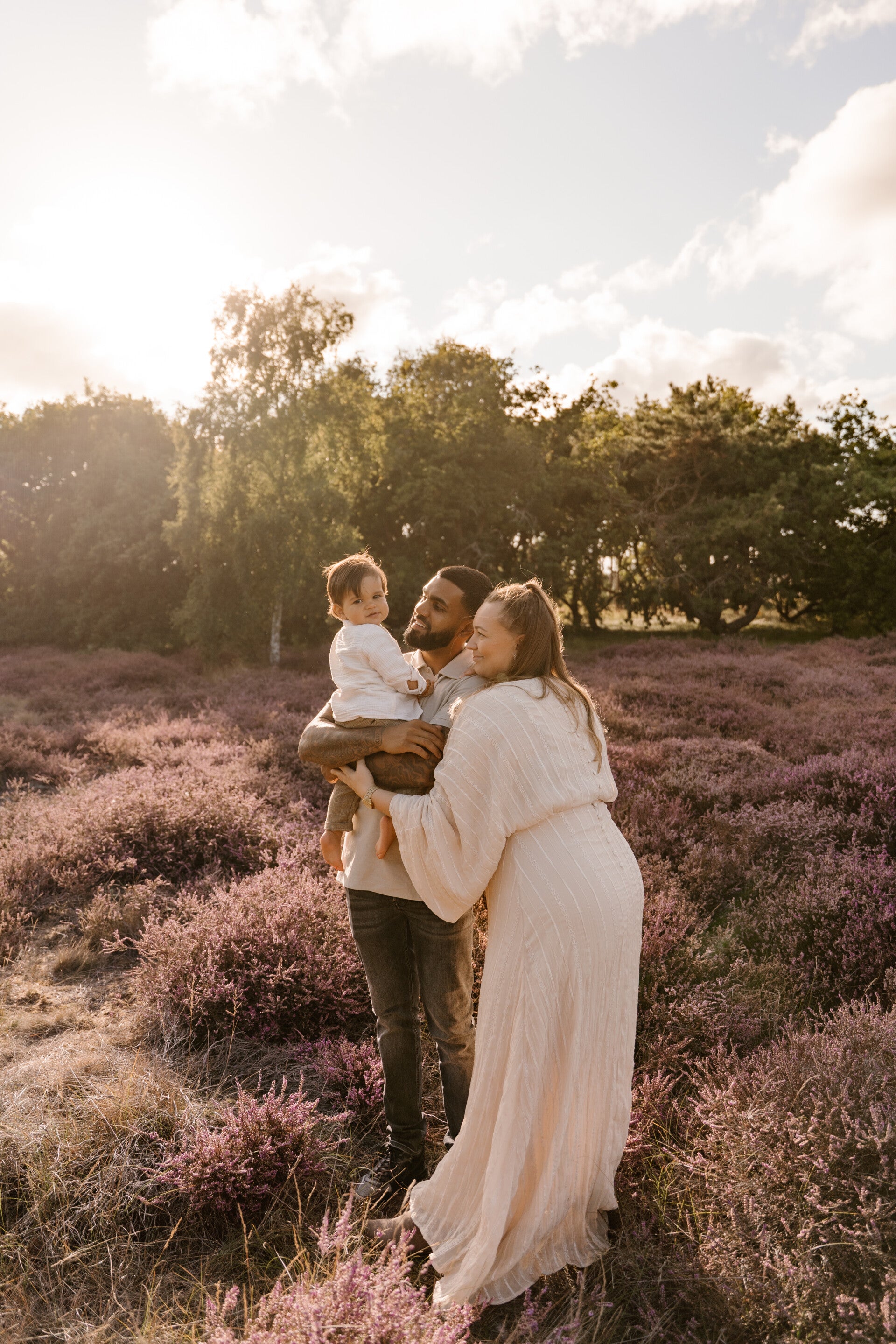 gezinsshoot familieshoot gezinsfoto natuur bos kindjes