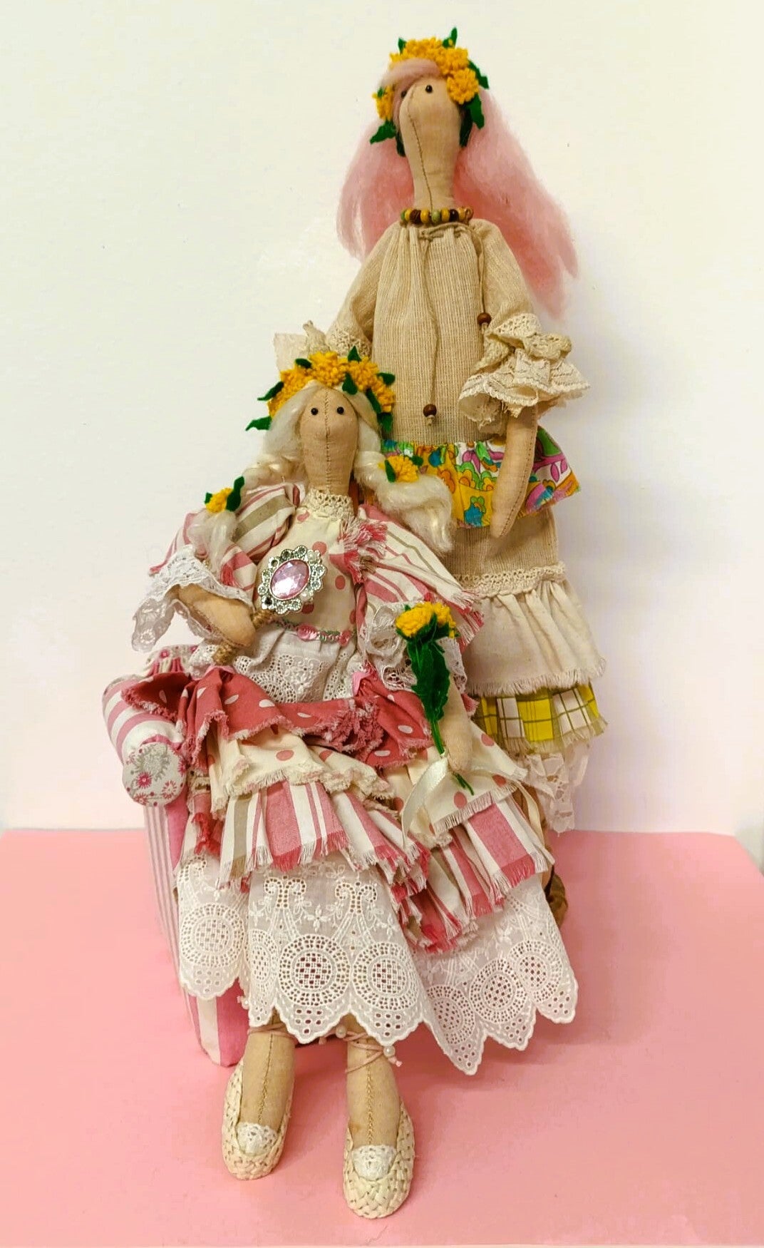 handgemachte Boudoir-Puppen