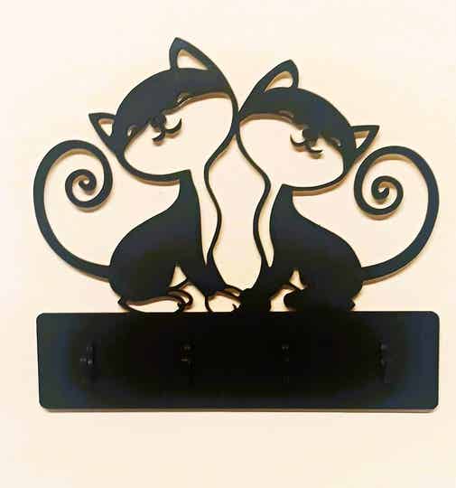 Schlüsselhalter „Katzen“