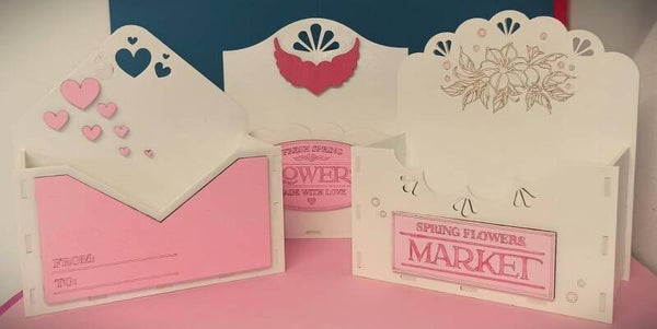 Federboxen für Geschenke