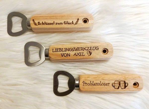 Bieröffner mit Wünschgravur