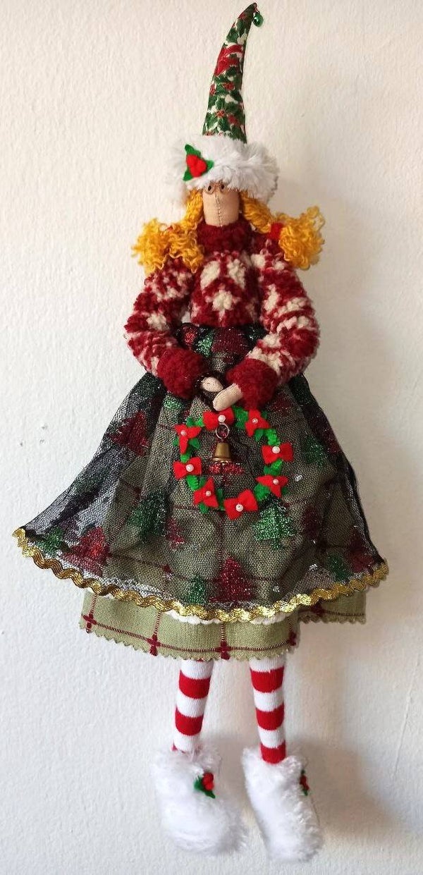 Neujahrs-Tilda-Puppe Molly