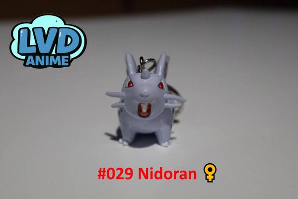 Portachiave Pokemon TOMY TAKARA NIDORAN FEMMINA #29