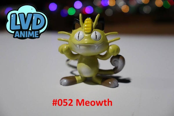 Portachiave Pokemon TOMY TAKARA MEOWTH #52