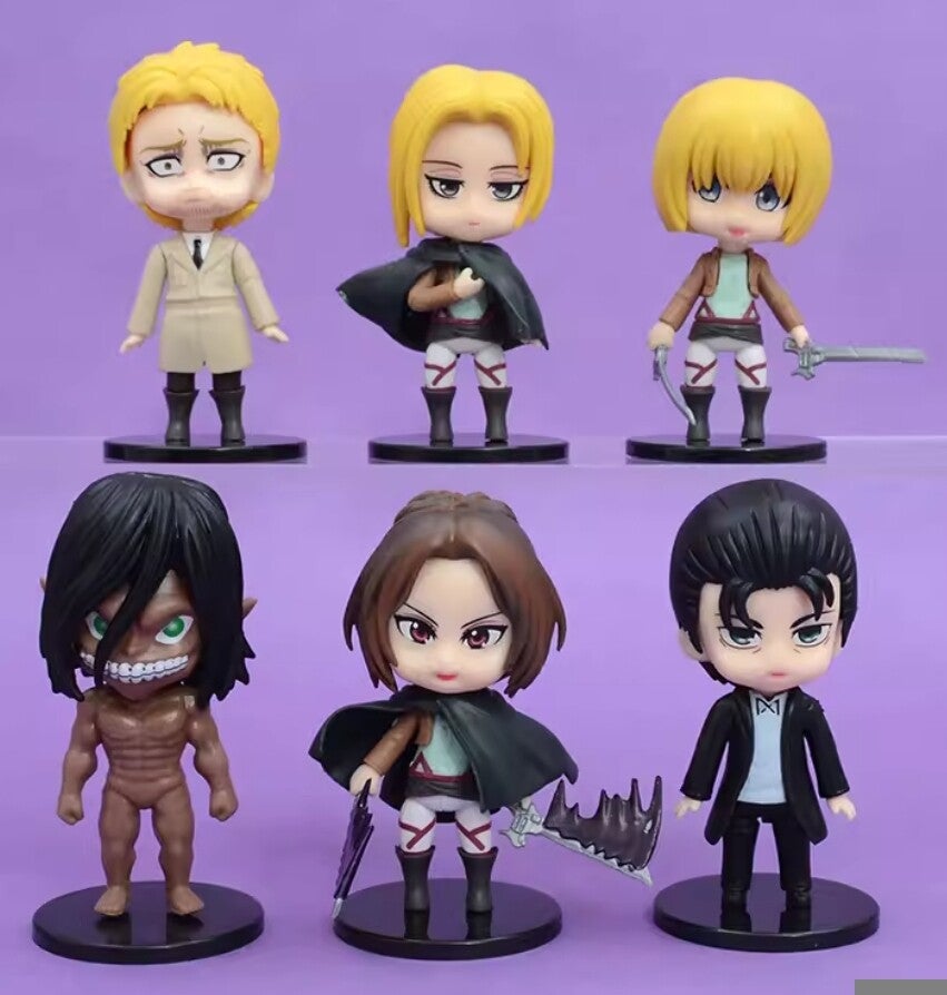 Gachapon Attacco dei giganti 10 cm