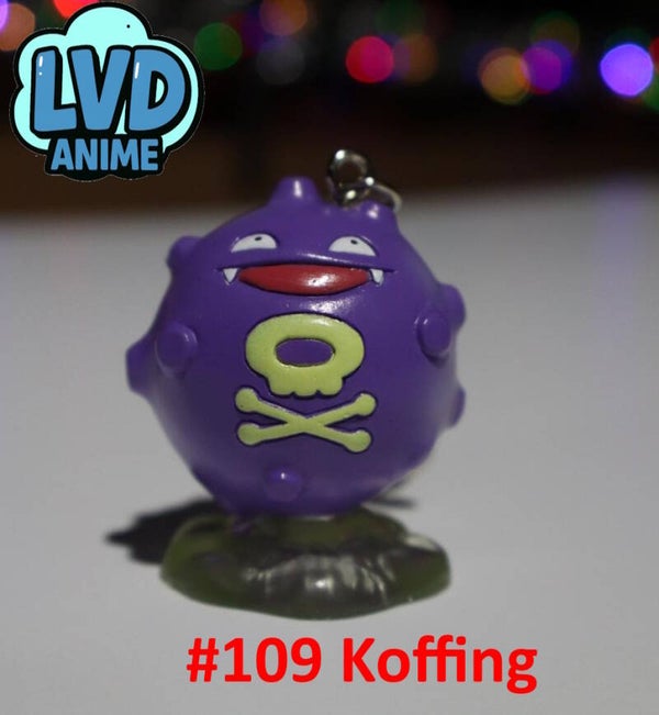Portachiave Pokemon TOMY TAKARA KOFFING #109