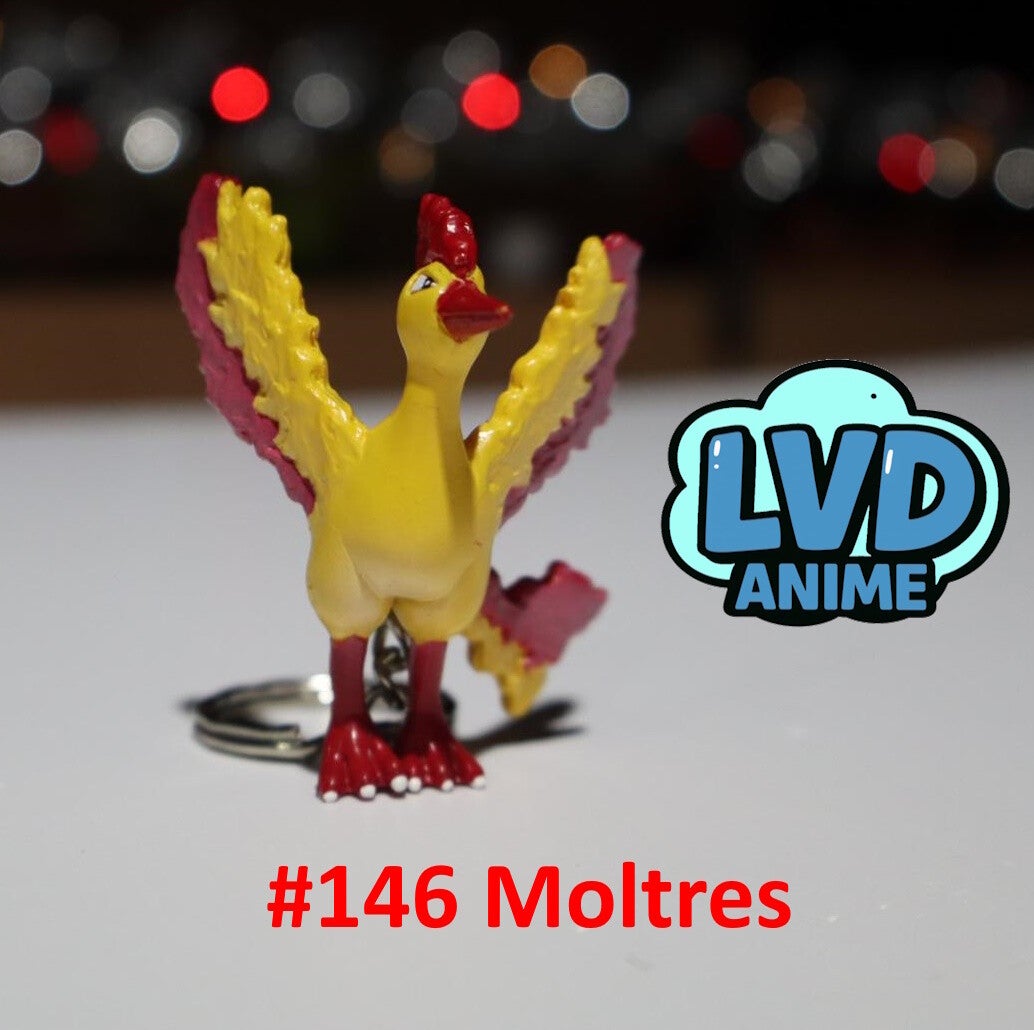 Portachiave Pokemon TOMY TAKARA MOLTRES #146