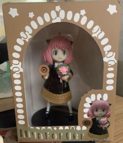 Action Figure Ania Spy x Family doppia testa 18 Cm