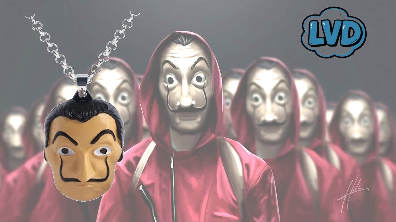 Collana di Salvador Dalí, la Casa di carta