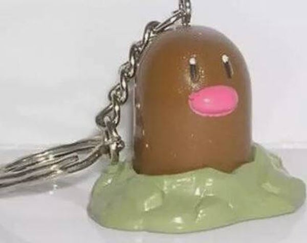 Portachiave Pokemon TOMY DIGLETT