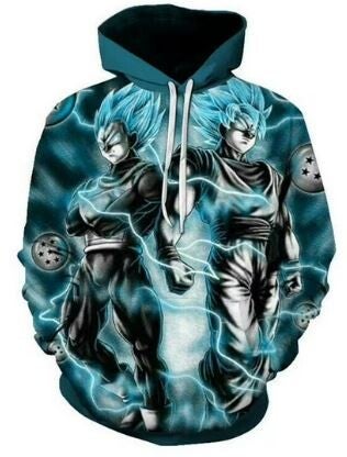 Felpa Dragon ball Goku e Vegeta