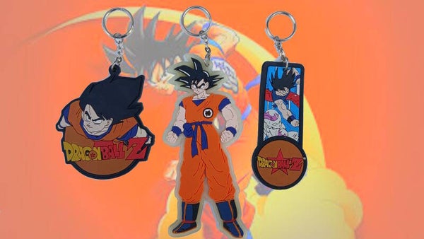 Portachiave Piatto di gomma Dragon ball