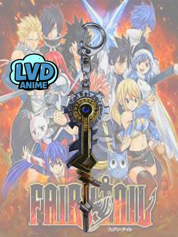 Portachiave METALLO FAIRY TAIL 'Orologio Infinito di Ofiuco