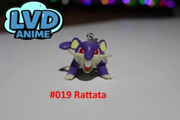 Portachiave Pokemon TOMY TAKARA RATTATA #19