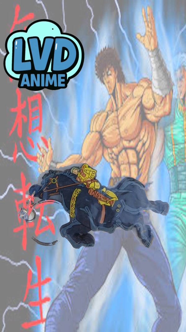 Portachiave PIATTO DI GOMMA HOKUTO NO KEN