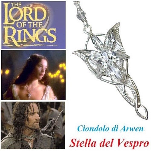 Collana Il Signore degli anelli Stella del Vespro