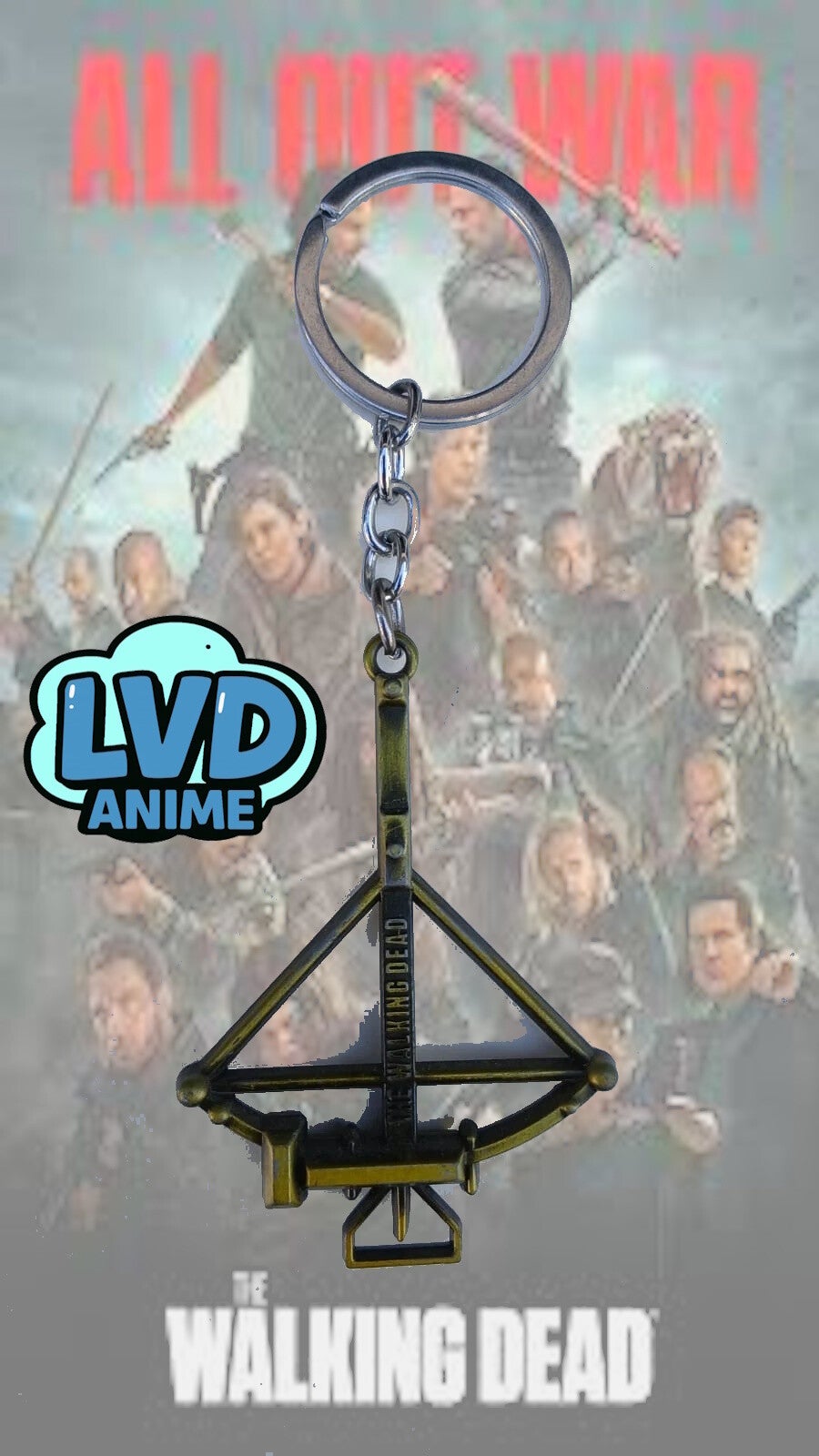 Portachiave METALLO THE WALKING DEAD