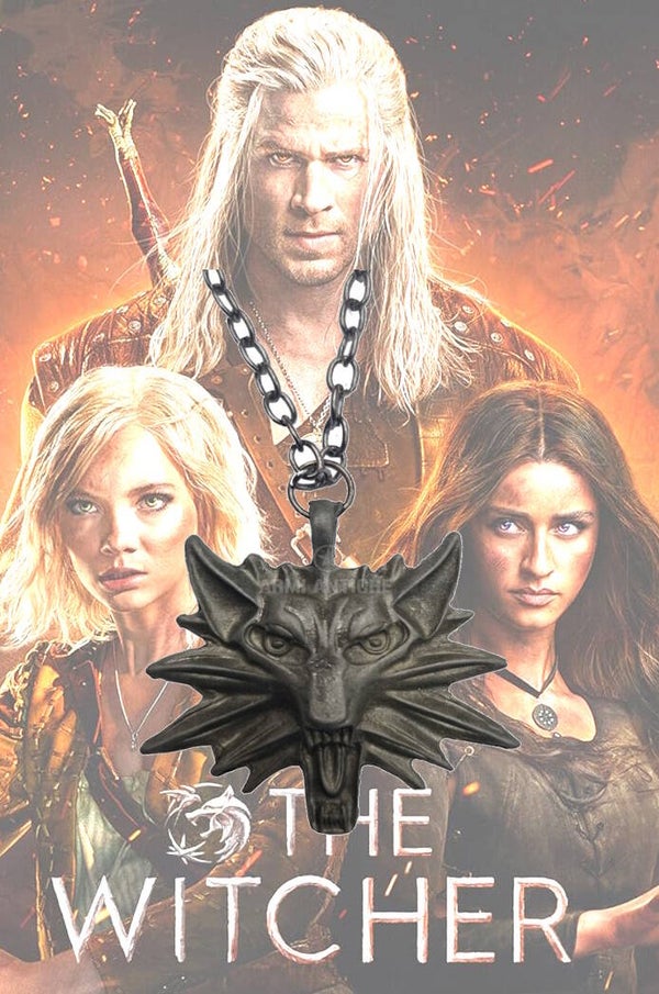 Collana The Witcher Testa