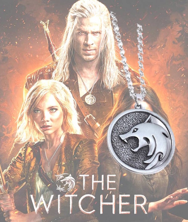 Collana The Witcher lupo