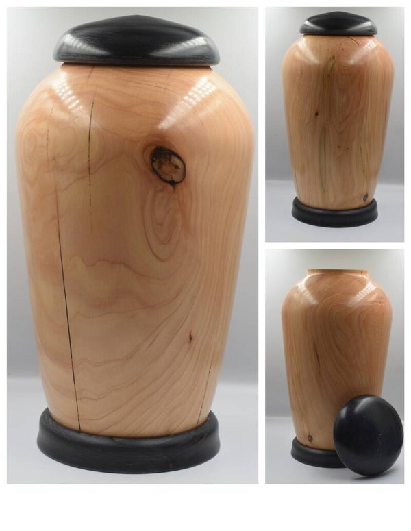 Macrocarpa Lidded Urn