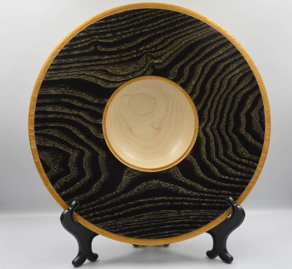Decorative Platter "Black Gold"