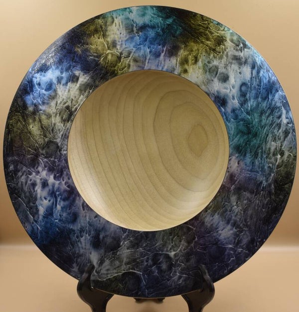 Decorative Platter "Cosmic Cloud"