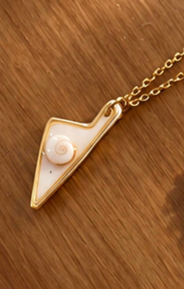 Collier Corse & Œil de Sainte-Lucie – Gold Filled