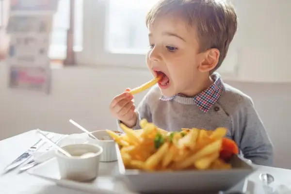 Frietjes kinderen - jonger dan 5j