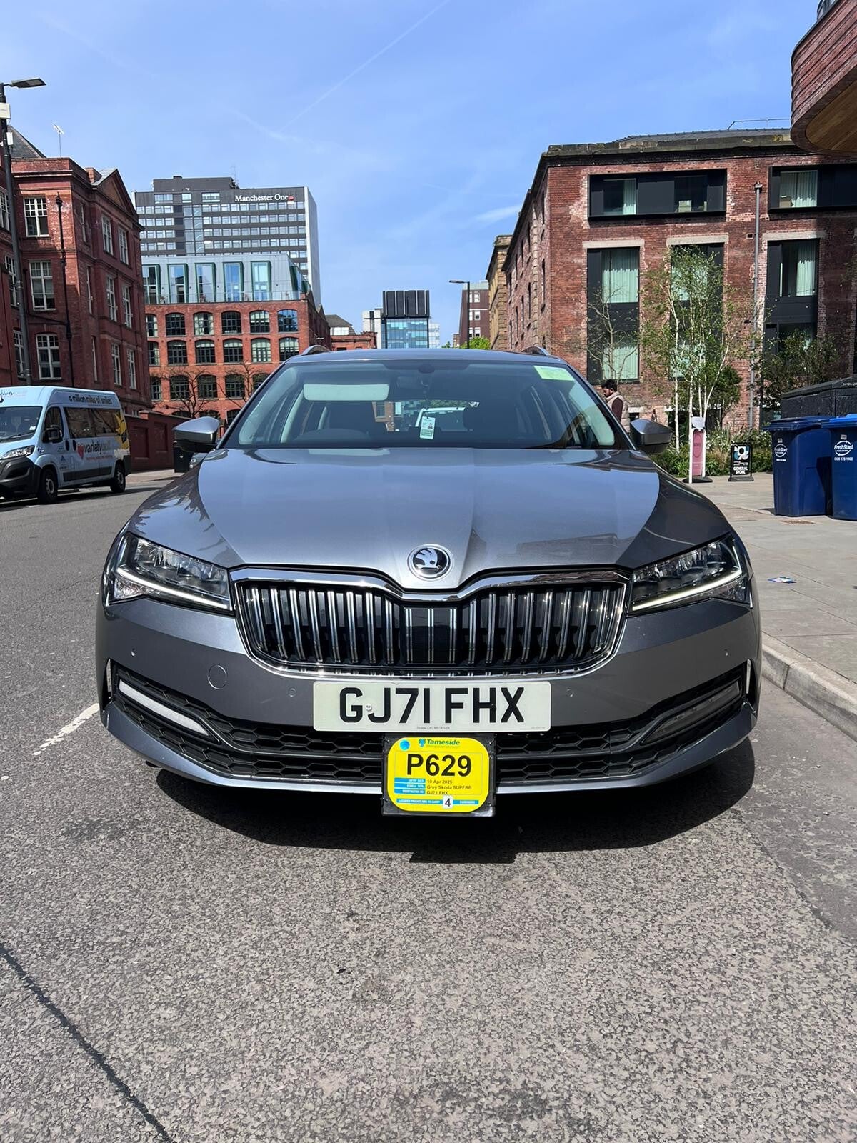 Skoda Superb or similar Standard private hire car for Manchester Airport transfers and private journeys in Manchester and Tameside