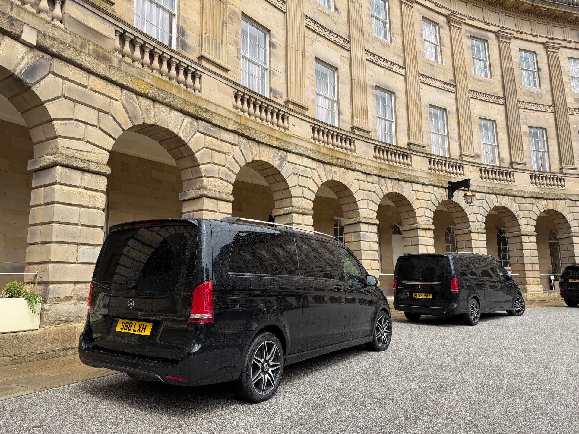 Delux Travels luxury chauffeur service vehicle